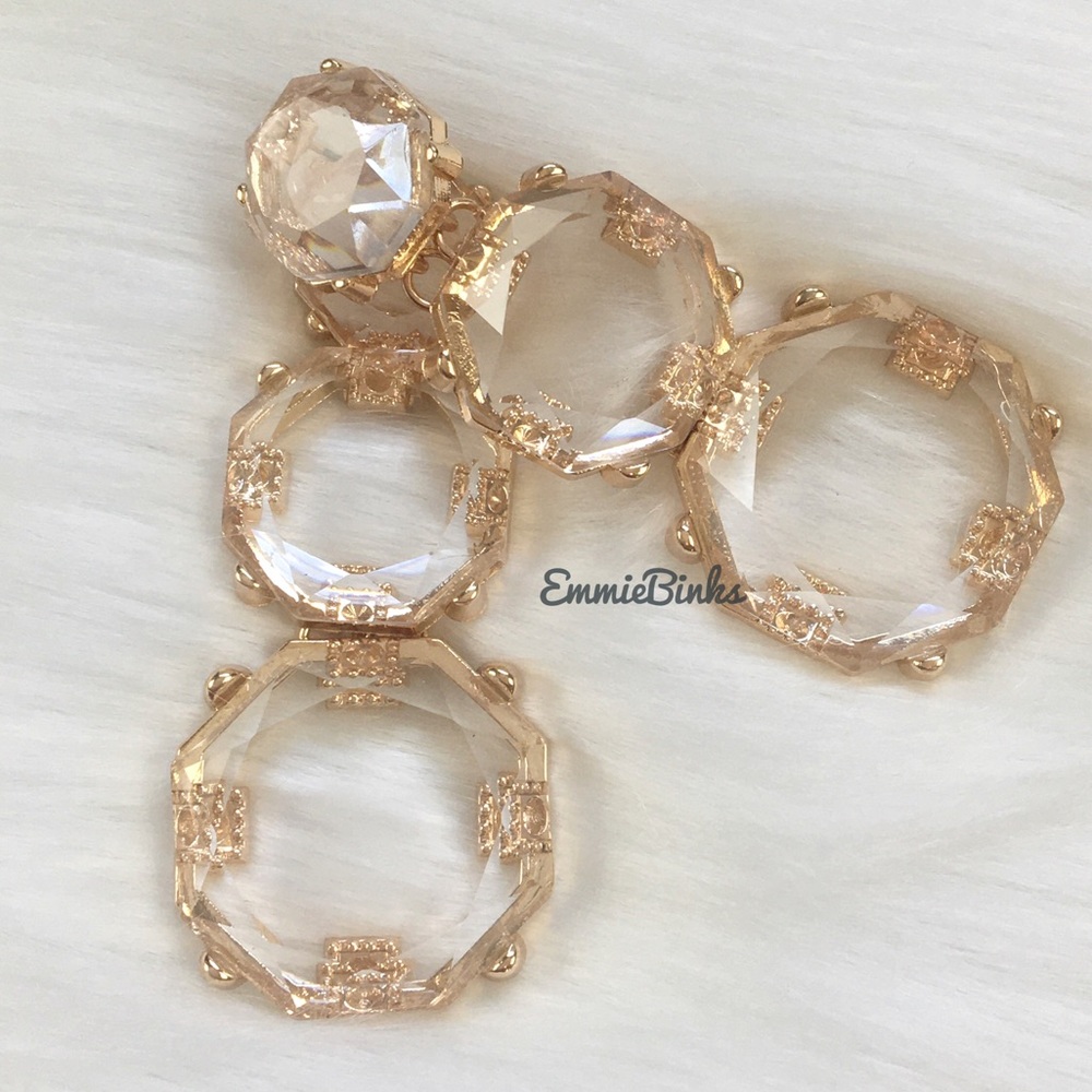 ✨3for$38  New Zara Clear Transparent Drop Earrings